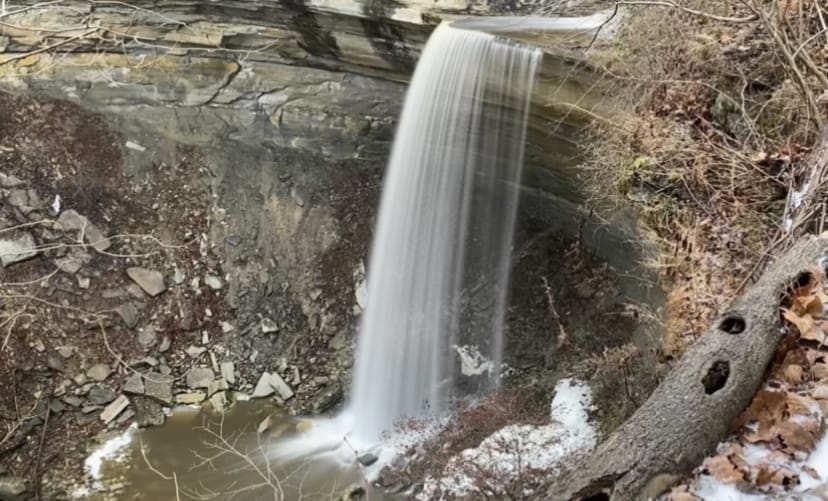 Clifty state parks waterfall