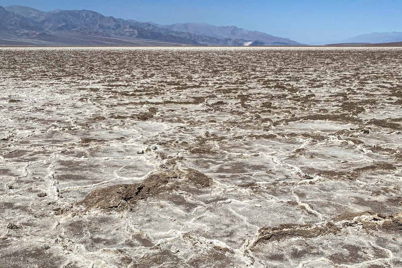 Badwater in Death Valley 