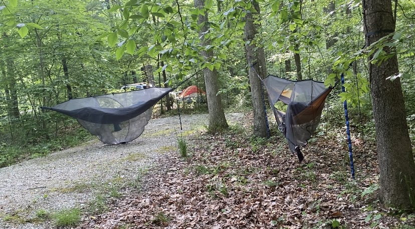 Hammock Camping at Yellowwood State Forest
