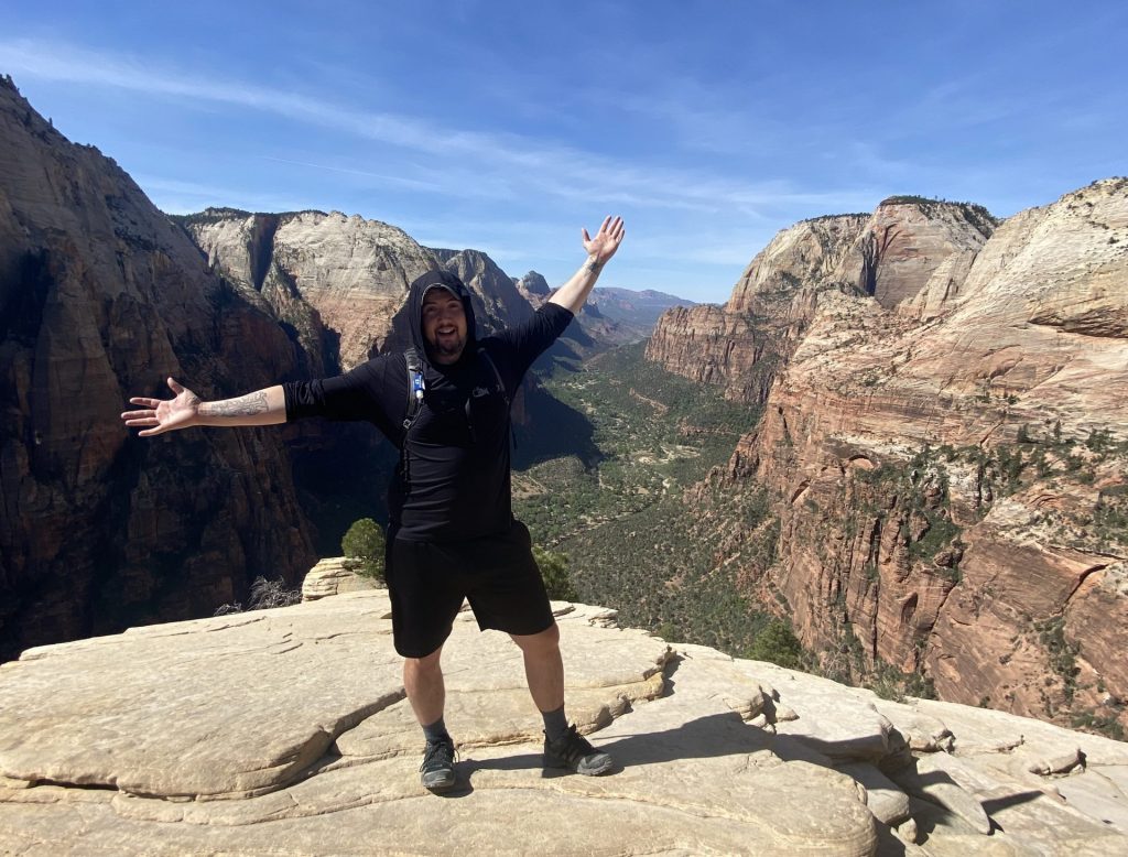 Top of angels landing