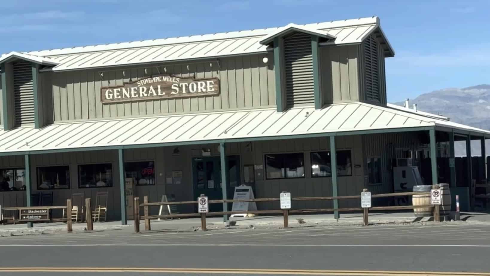 Stovepipes General Store in Death Valley